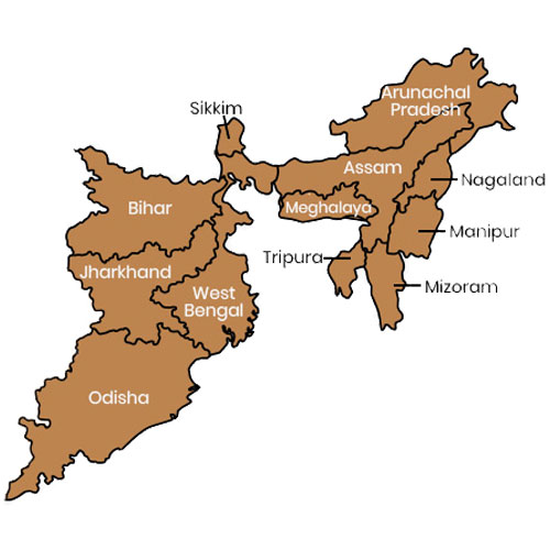 Bihar-Jharkhand-Odisha-map